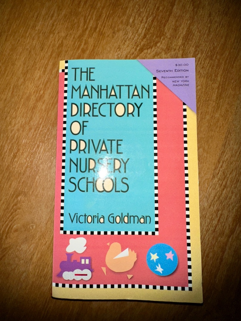 2012 Manhattan Directory of Private Nursery Schools Victoria Goldman NYC Guide